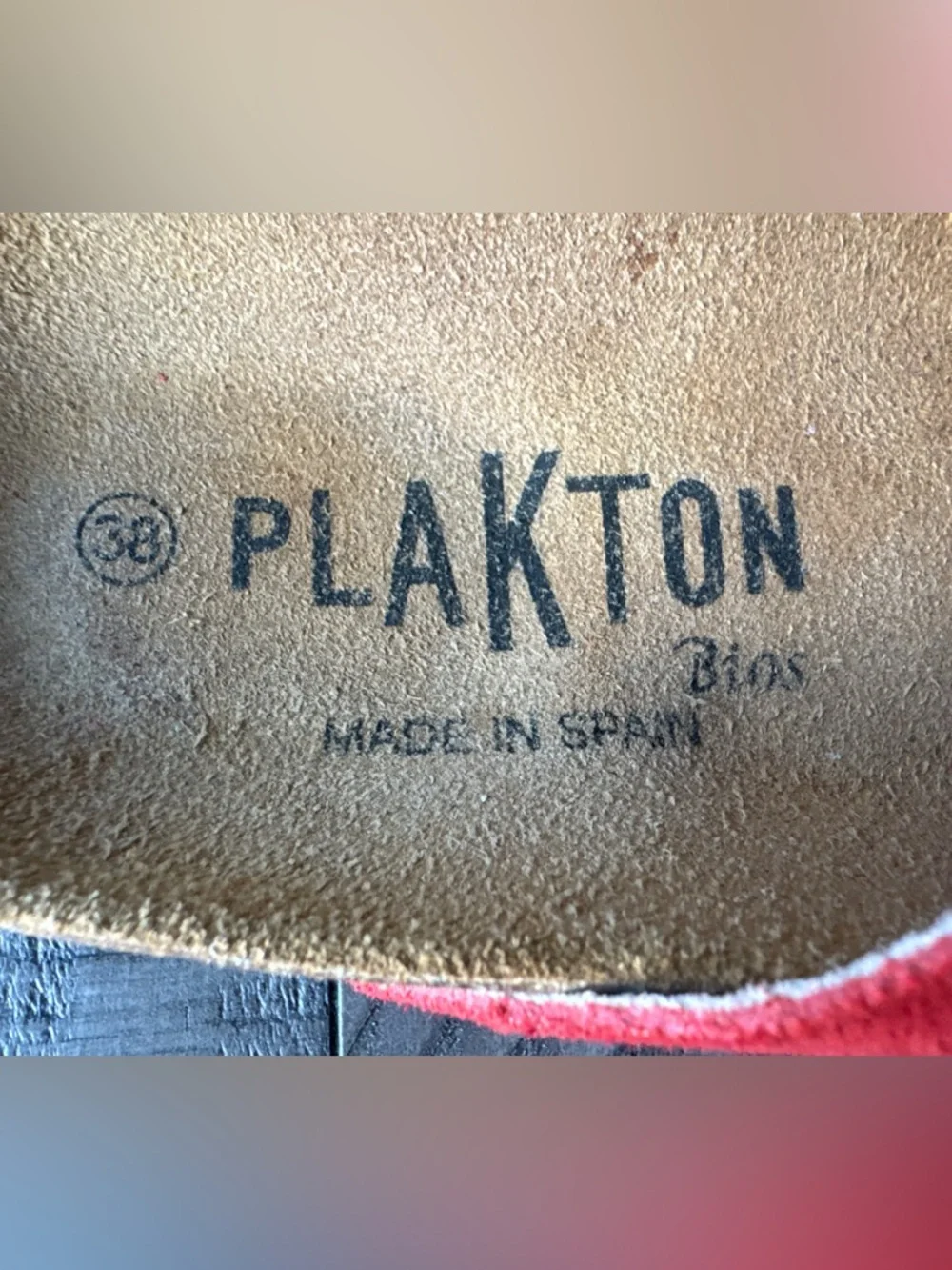 Plakton - Made in Spain Adjustable Cork Slide Suede Sandals Women's Size 38 (7) - Picture 14 of 16